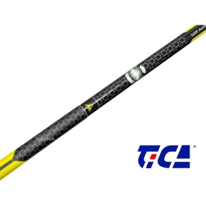 Noua serie de vergi accesibile Tica Extreme fabricate din carbon High Modulus 30T, dotate cu vârf hibrid mixt din carbon tubular și solid, cu acțiune rigidă Stiff și blank rezistent, disponibile în lungimi de 5m, 6m și 7m.