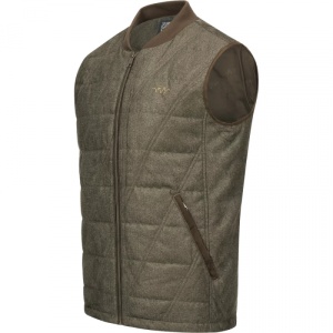 Vesta de vanatoare Blaser Vintage Victor Dark Olive, matlasata cu izolatie 150 g si design vintage elegant.