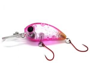 Vobler Damiki Disco Deep Trout-38 3.8cm 4.5g Floating 413T (Ghost Pink Gold)