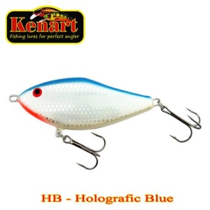 Vobler Kenart Dancer 7cm 18g Floating Holografic Blue