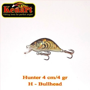 Vobler Kenart Hunter 4cm 4g F Bullhead