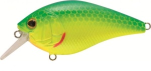 Vobler Rapture Fargo SQR Floating 6cm 11g Chartreuse Blue Back