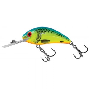 Vobler Salmo Ratling Hornet Floating 3.5cm 3.1g Chartreuse Blue