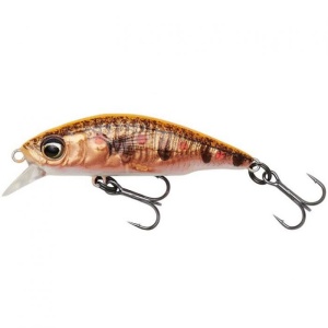 Vobler Savage Gear 3D Sticklebait Twitch 4.5cm 4g Fluo Orange Cooper