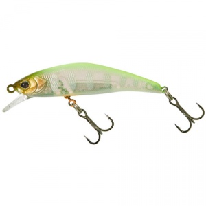 Vobler Sensas Illex Tricoroll 63SHW 6.3cm 7g Chartreuse Back Yamame
