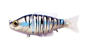 Vobler Swimbait Biwaa Seven Section Arctic Tiger 10cm