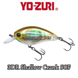 Vobler Yo-Zuri 3DR Shallow Crank 5cm 8g Floating RBCF - Img 2