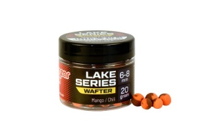 Wafter Benzar Lake Series 6–8mm – wafters cilindrice cu flotabilitate echilibrată, arome noi și culori vii, ideale pentru prezentări naturale la method feeder pe ape intens pescuite.