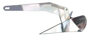 Gamă de ancore premium Lewmar DTX realizate integral din oțel inoxidabil 316 de calitate navală, prevăzute cu balast de plumb încapsulat în vârf și geometrie auto-stabilizatoare, disponibile în variante de la 10kg la 32kg.