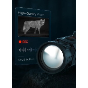 ATN Monocular si Clip-On Termic TICO 6 256x192 cu lentila de 25mm, senzor VOx, carcasa din magneziu si montura QDM.