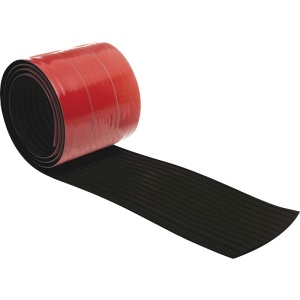 Bandă de protecție pentru chilă KeelShield Neagră de la Gator Guards, din polimer uretanic cu adeziv 3M, ideală pentru protecția bărcii împotriva pietrelor și betonului
