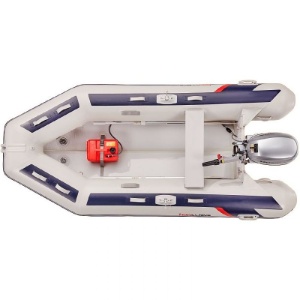 Barcă gonflabilă Honda Honwave T32-IE3 3.20m cu podea Air V-Floor, ușoară și stabilă, destinată pescuitului și activităților nautice recreative