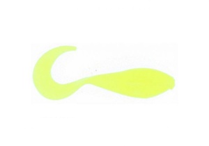Bass Assassin Curly Shad 5cm Limetreuse