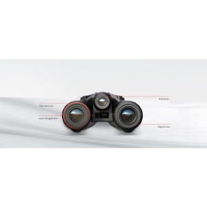Binoclu Hikmicro Habrok HQ35LN – termoviziune + night vision, senzor 640×512, LRF 1000 m, obiectiv 35 mm, afişaj rotund, autonomie 6 ore.