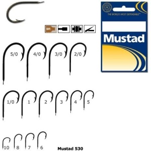 Carlig Mustad M530 Bronz Forjat Cioc De Papagal 10buc/plic - Img 2