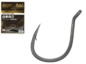 Cârlige Benzar Concourse Method Pro Carp, Oțel Japonez, 8 buc/plic
