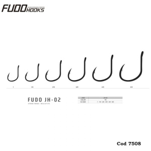 Carlige Fudo Catfish JH-02 TN - Img 3