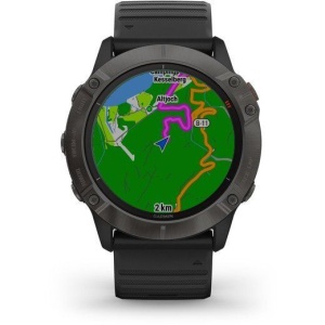 Ceas Garmin Fenix 6X Pro Solar Carbon Black 51mm - Img 4