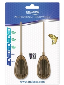 Cosulet Cralusso Rocket Method Flat Feeder 2buc/pachet