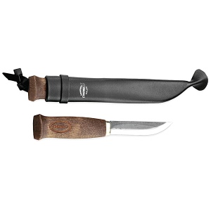 Cuțit Marttiini Black Lumberjack, Oțel Carbon, Mesteacăn, 100mm