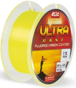 Fir Monofilament Asso Ultra Cast Galben Fluo 300m - Img 2
