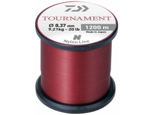 Fir Monofilament Daiwa Tournament Nylon Red 1200m