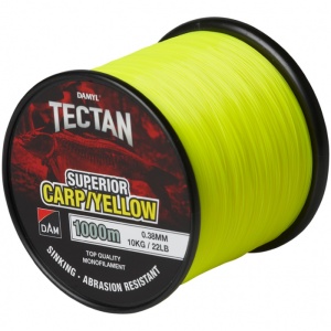 Fir Monofilament DAM Tectan Superior Carp Yellow 1000m