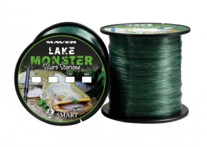 Fir Monofilament Maver Lake Monster Siluro Sturione Dark Green 300m 0.60mm 30.0kg