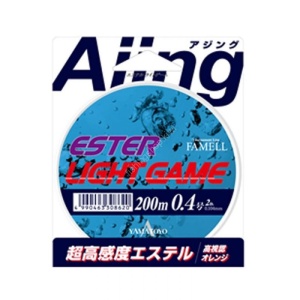Fir Monofilament Yamatoyo Easter Light Game Orange 200m 0.104mm 0.9kg