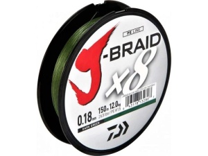 Fir Textil Daiwa J-Braid X8 Verde 300m