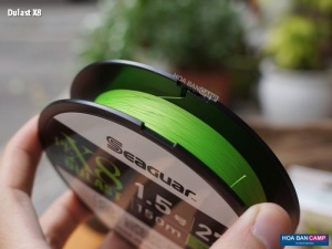 Fir Textil Seaguar Dulast X8 PE Braid Flash Green 150m - Img 2