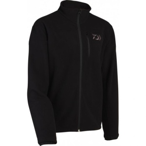 Jacheta Daiwa Polar Neagra Logo Gri L