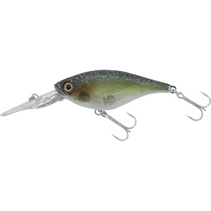 Jackall Soul Flat 58SF 5.8cm 6.8g, Dark Thunder Clear Bait , Crank, Slow Floating