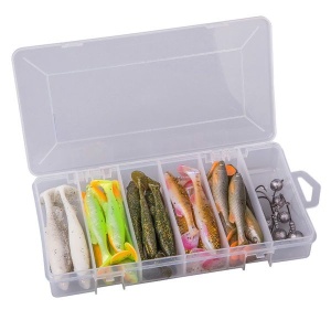 Kit Savage Gear Fat Minnow T-Tail 30+6buc