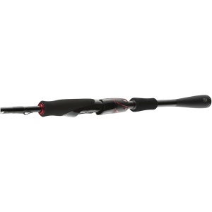 Lanseta spinning Daiwa Tournament AGS Solid Spin 1.95m 4-18g detaliu inele AGS carbon si varf plin.
