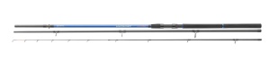 Daiwa Triforce Target Spin 2.10m – 7–28g, blank HMC+ Carbon, inele Alu Oxid, mâner EVA. Lansetă ideală pentru năluci mici și medii la răpitori.