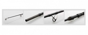 Lanseta DAM Madcat Black Deluxe 100-250g 2buc - Img 2