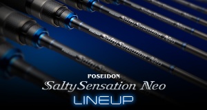 Lanseta Evergreen Poseidon Salty Sensation Neo NEOS-77ML-S 2.31m, finesse ML cu sensibilitate și control premium.
