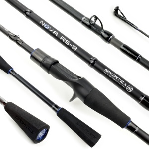 Lansetă Sportex Nova RS3 RS-3 Baitcast 2.15m 6-29g 2buc - Img 2