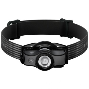 Lanterna frontală Ledlenser MH5 Black Grey 400 lumeni convertibilă