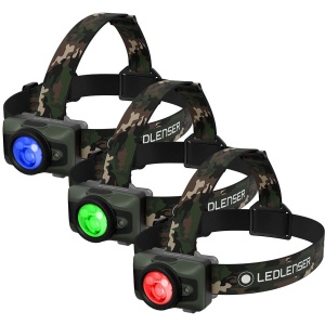 Lanterna de cap Ledlenser HF7R RGB 1200 lumeni cu sistem Adaptive Light Beam lumina RGB si etanseitate IP67.