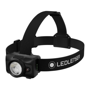 Lanternă frontală Ledlenser HF6R Black 900 lumeni Adaptive Light Beam IP67