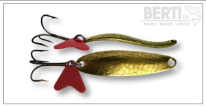 Linguriță Oscilantă Berti Taifun Nr.1 53mm 7g Dragon Skin Gold