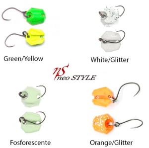 Lingurita Oscilanta Neo Style Premium 1.8g 05 Super Fluo Glossy Orange/Yellow - Img 2