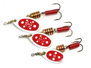 Lingurita Rotativa Ilba Tondo Bolt Red Bolt White Nr1 3g