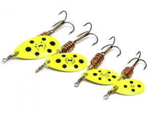 Lingurita Rotativa Ilba Tondo Fluo Fluorlemon/Black Nr1 3g - Img 4