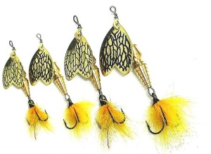 Lingurita Rotativa Mepps Thunder Bug Fly Yellow nr.1 4g