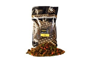 Micropelete Benzar Concourse Twister 2–4mm – micropelete pentru method feeder cu dublu diametru, făinuri de pește și culori contrastante, concepute pentru atracție rapidă și menținere eficientă pe vad