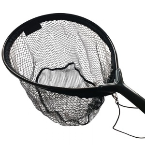 Minciog Fly Grey GS Scoop Fishing Net Medium 46 x 33cm - Img 2