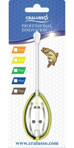 Momitor Cralusso Big Rocket Method cu matriță, capacitate mărită de nadă și sistem DART pentru lansări lungi, precise și pescuit method de performanță.